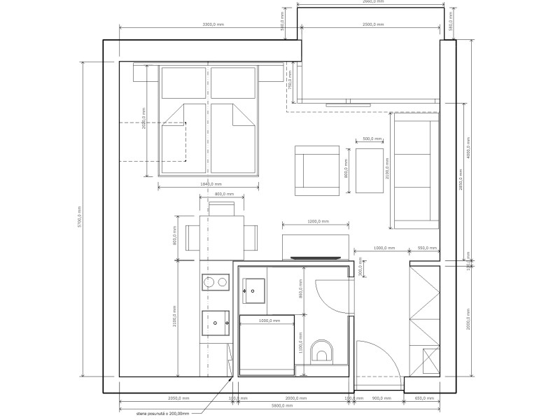 BALÍK 10 Lukratívnych apartmánov na brehu Liptovskej Mary