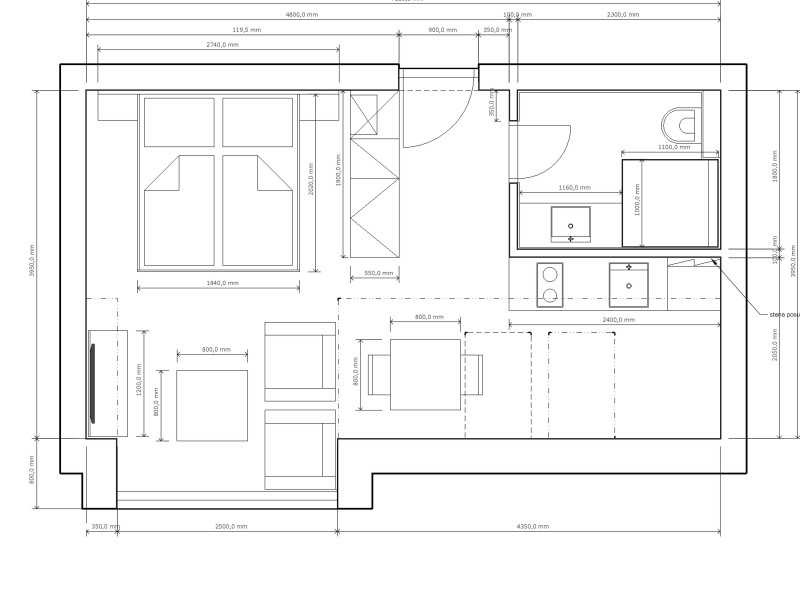 BALÍK 10 Lukratívnych apartmánov na brehu Liptovskej Mary