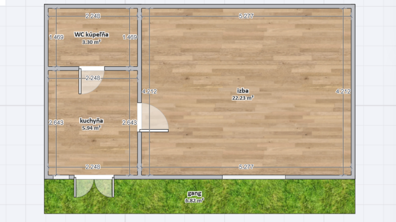 Rodinný dom v centre obce Hrušov – okres Veľký Krtíš