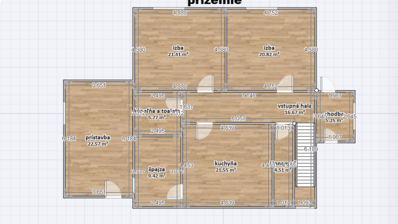 REZERVOVANÉ - Rodinný dom a pozemok  21087m2 Opava okres Veľký Krtíš 
