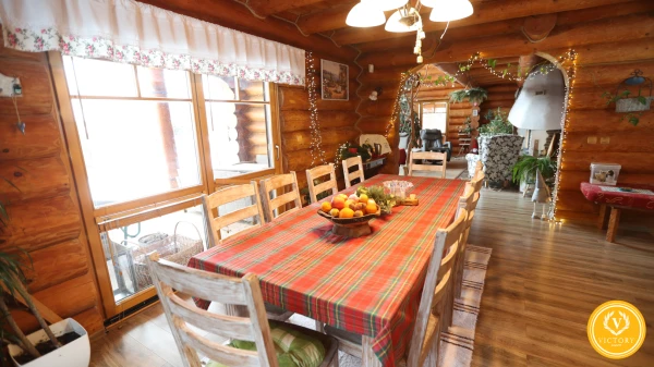 Luxusný zrubový dom*v malebnej obci Podzámčok