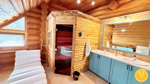 Luxusný zrubový dom*v malebnej obci Podzámčok