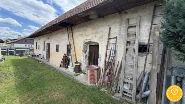 Na predaj:*Dva kamenné domy a veľkorysý pozemok v Kováčovej
