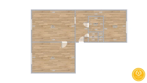 2-izbový družstevný byt + GARÁŽ v cene | Daxnerova ul., Fiľakovo