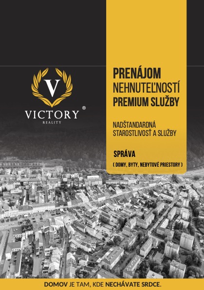 Leták - Prenájom PREMIUM