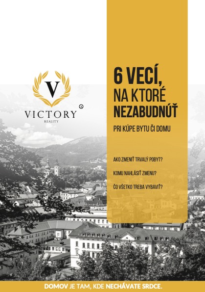 Leták - 6 vecí na ktoré nezabudnúť